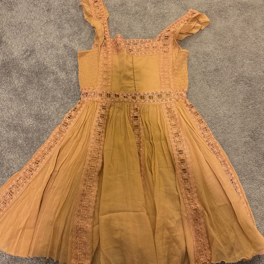 Free People Rose Gold Dress